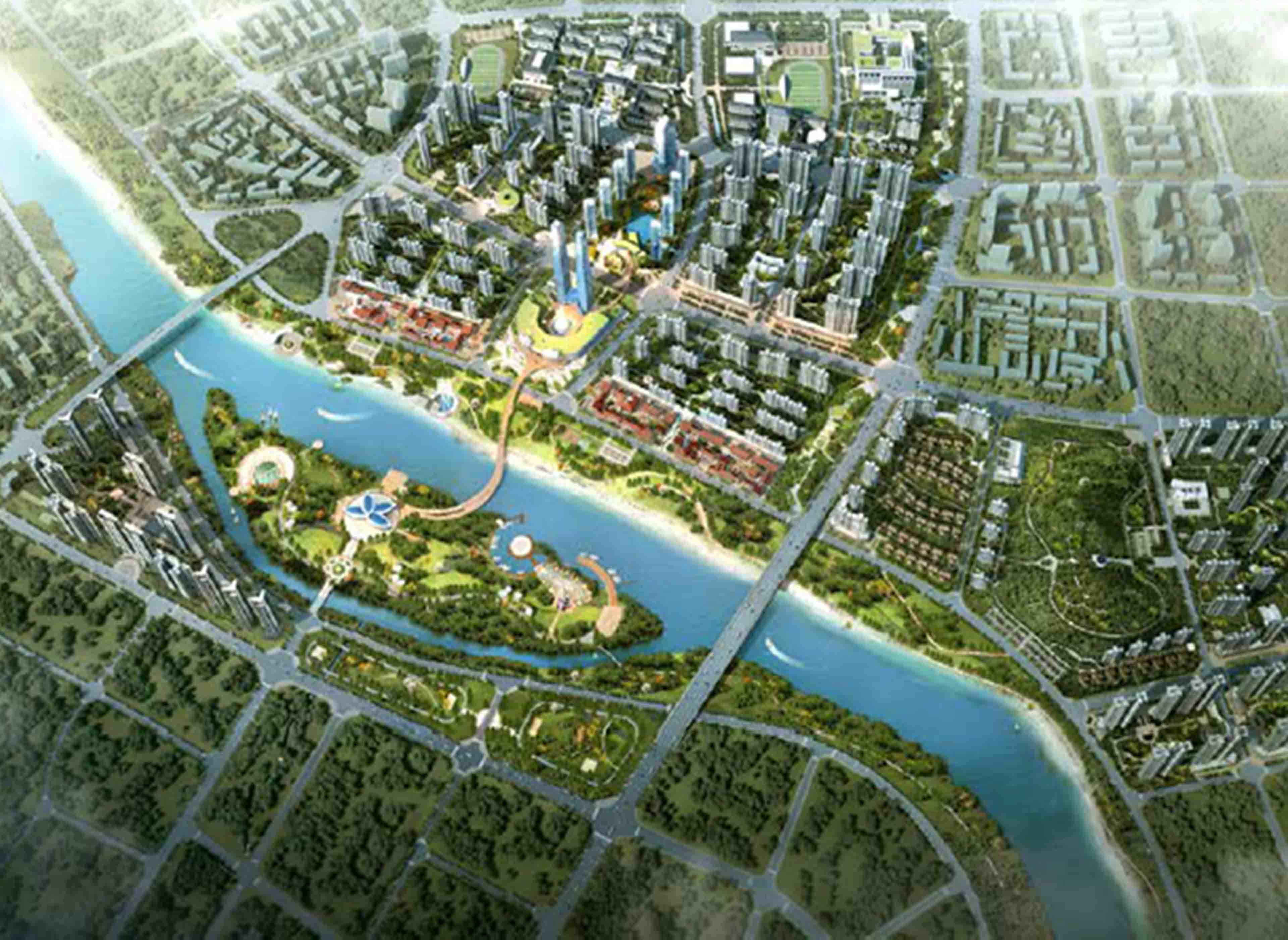 平江·頤華城總體規(guī)劃