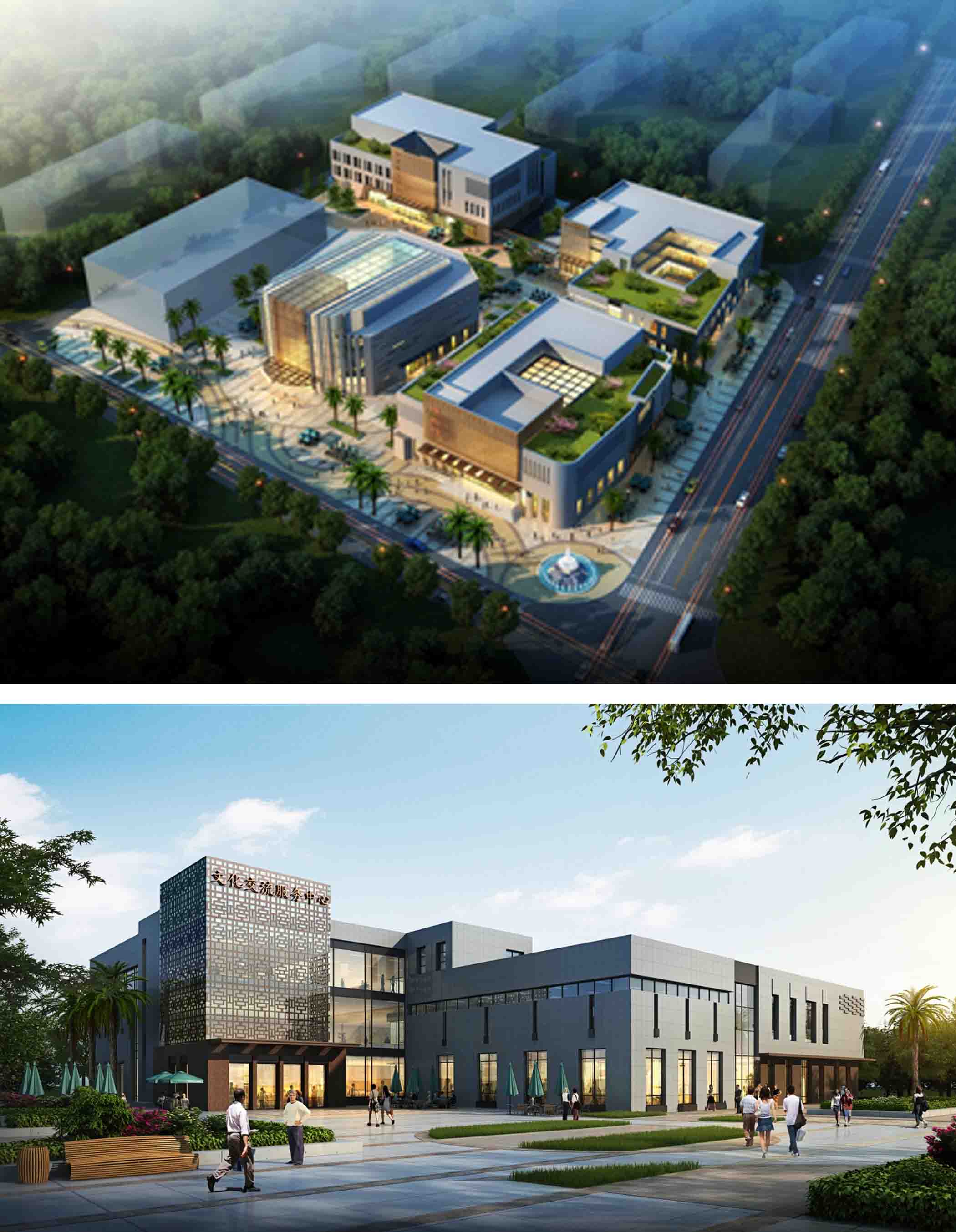 臨澤縣城市文化綜合體02